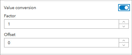 Options de conversion de valeur