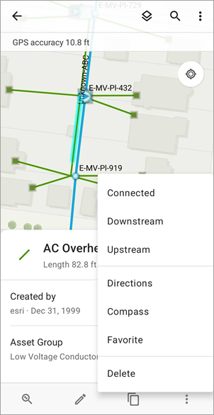 Actions de traçage Actions de traçage