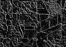 Résultat du dégradé nord-est Résultat du dégradé nord-est