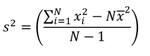 Equation de variance