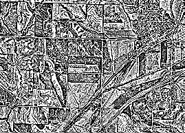 Résultat du filtre laplacien 5x5 Résultat du filtre laplacien 5x5