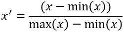 Formule Minimum-maximum Formule Minimum-maximum