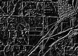 Résultat du dégradé nord-ouest Résultat du dégradé nord-ouest