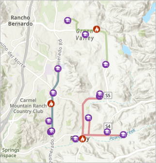 Casernes de pompiers les plus proches des écoles Casernes de pompiers les plus proches des écoles
