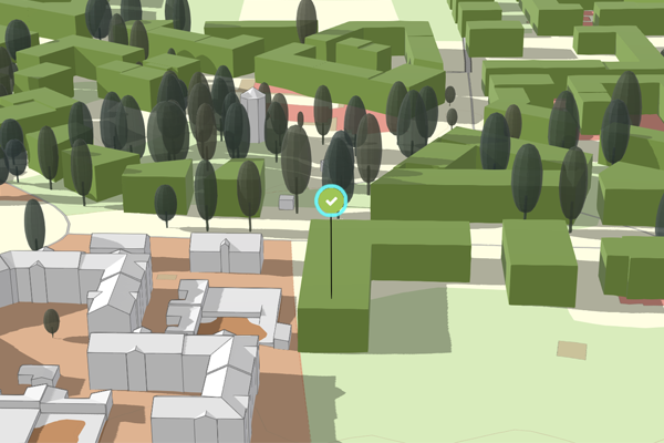 Icônes de statut du projet dans la vue cartographique Icônes de statut du projet dans la vue cartographique