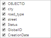 Visibilité de champ Visibilité de champ