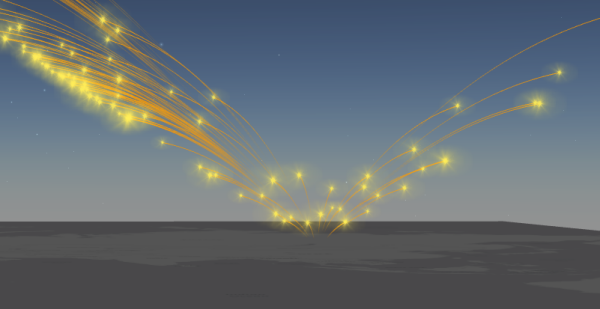 Trace d'avion Trace d'avion