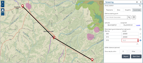 Spécifier des coordonnées Spécifier des coordonnées