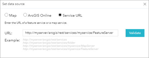 Définir la source de données Définir la source de données