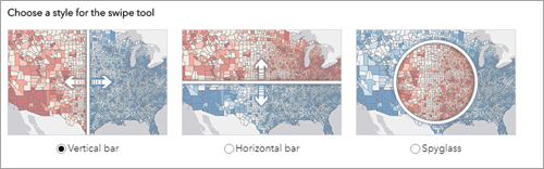 Styles de l’outil de balayage Styles de l’outil de balayage