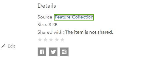 Option Feature Collection (Collection d’entités) Option Feature Collection (Collection d’entités)