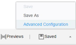 Configuration avancée Configuration avancée