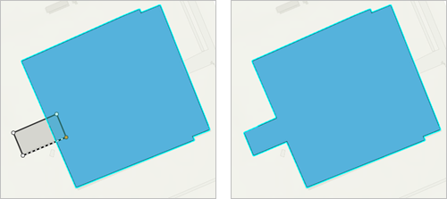 Ajouter la géométrie à une entité surfacique Ajouter la géométrie à une entité surfacique